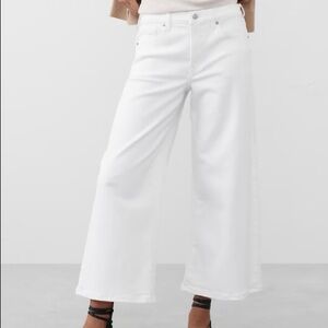Banana Republic Wide Leg crop jeans size 31/12.